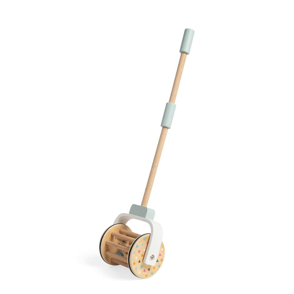 Push along musical roller