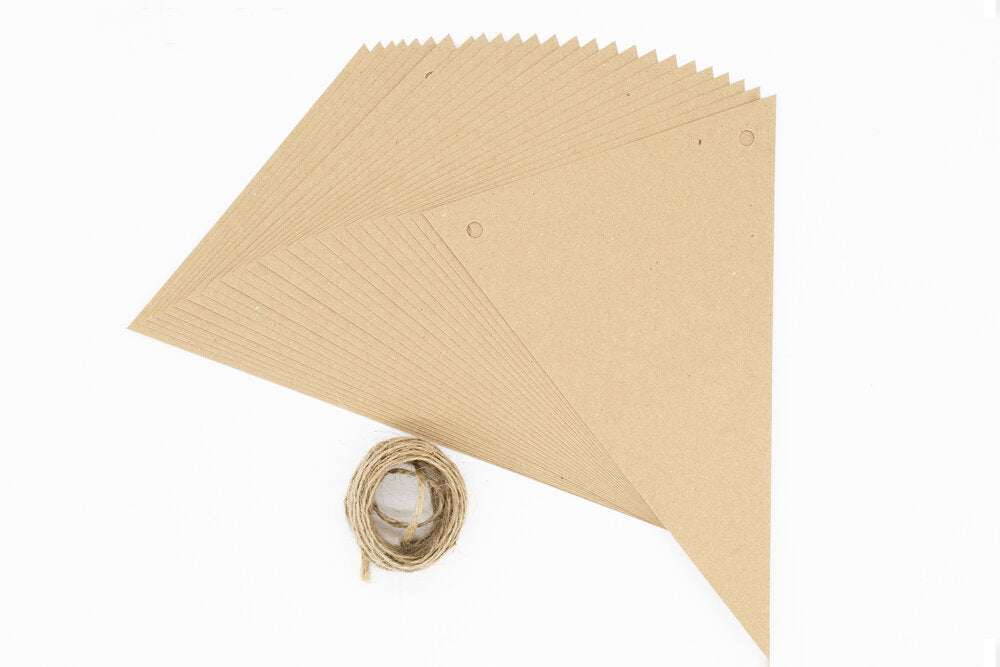 Kraft Bunting Kit