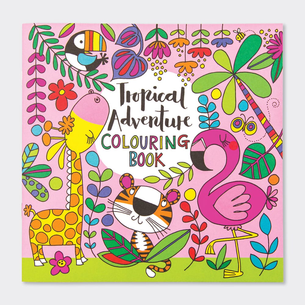 Tropical Colouring Book