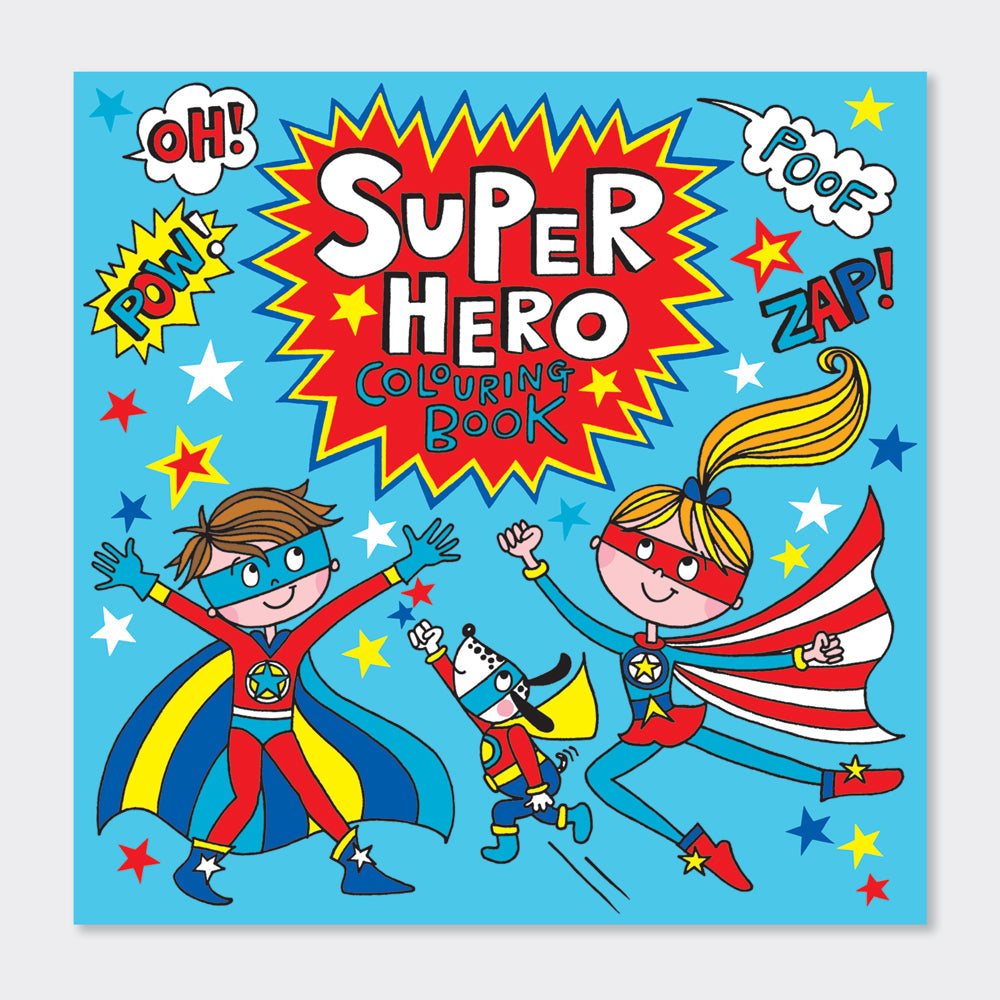 Hero Colouring Book