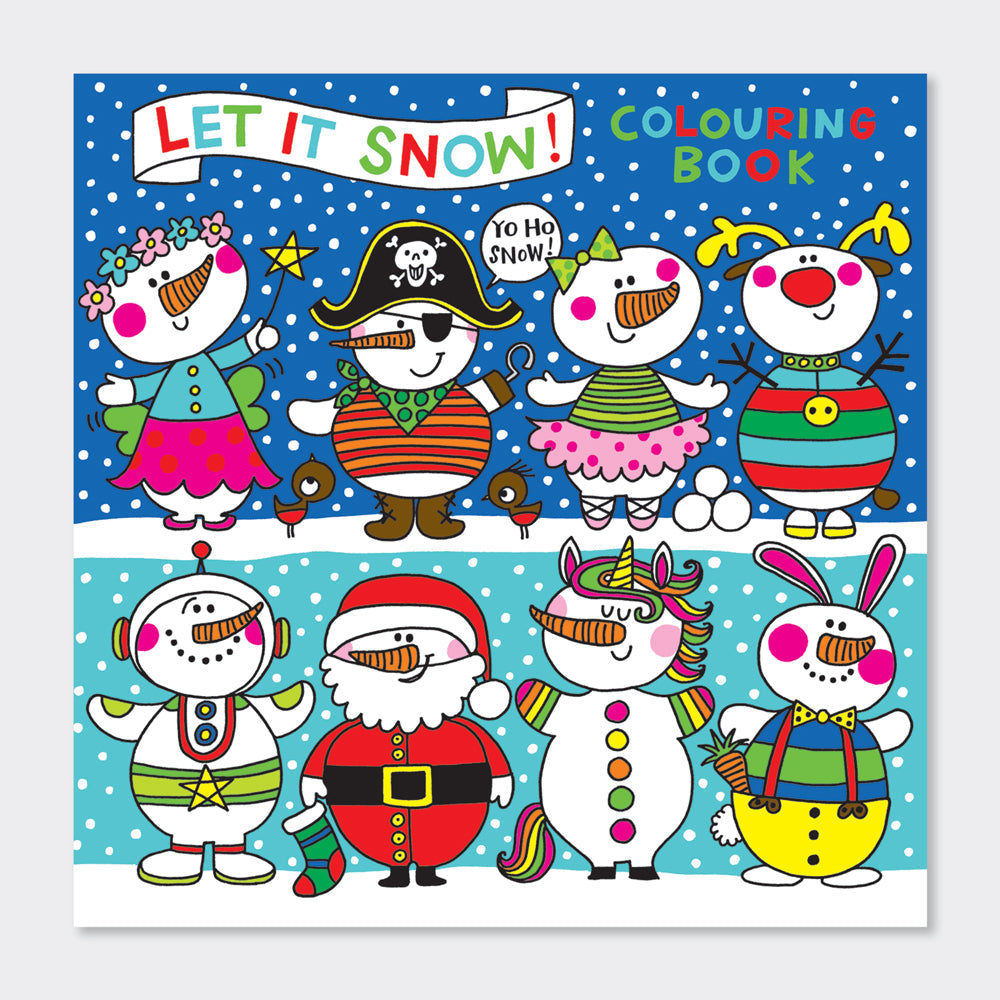 Let it Snow Colouring Book