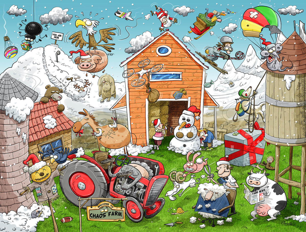 Christmas Chaos at the Farm 1000