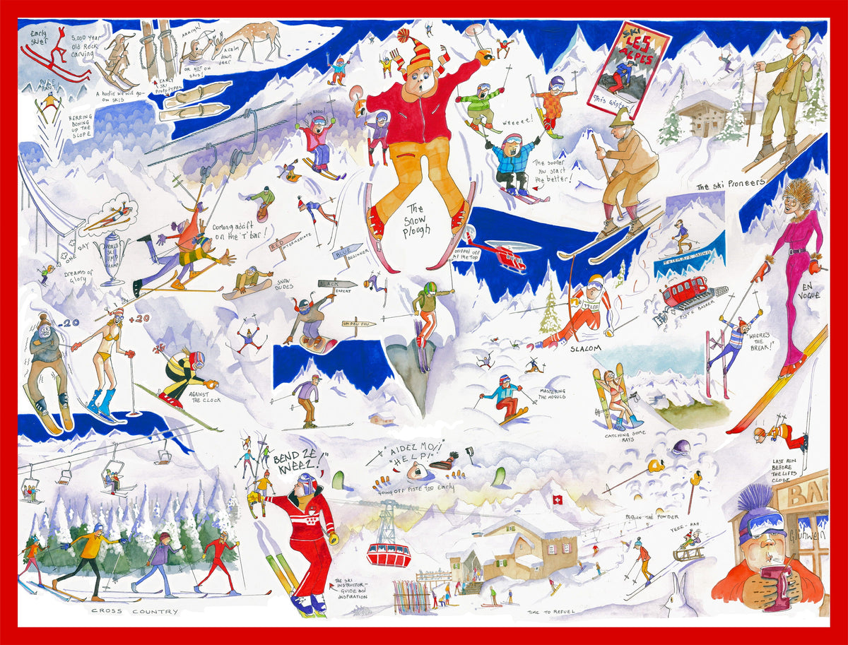 Skiing