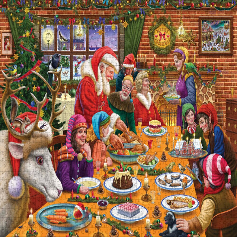 Christmas Dinner at Santas Workshop