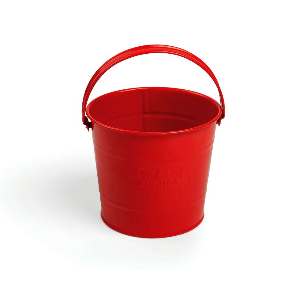 Red Metal Bucket