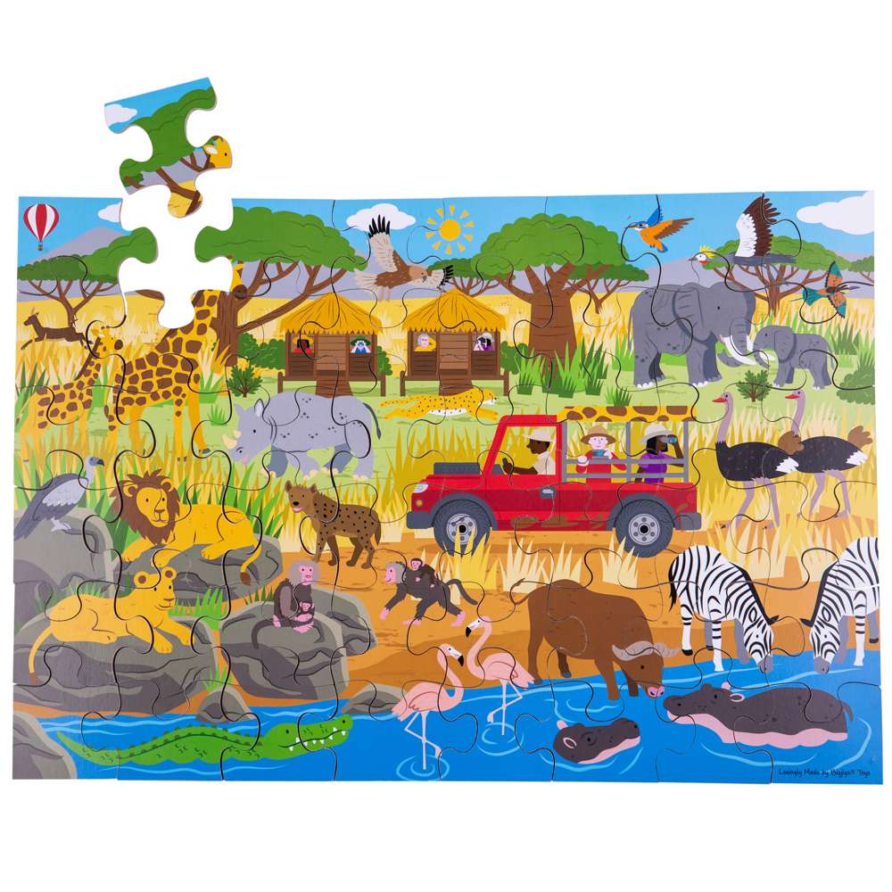 Africa Floor Puzzle