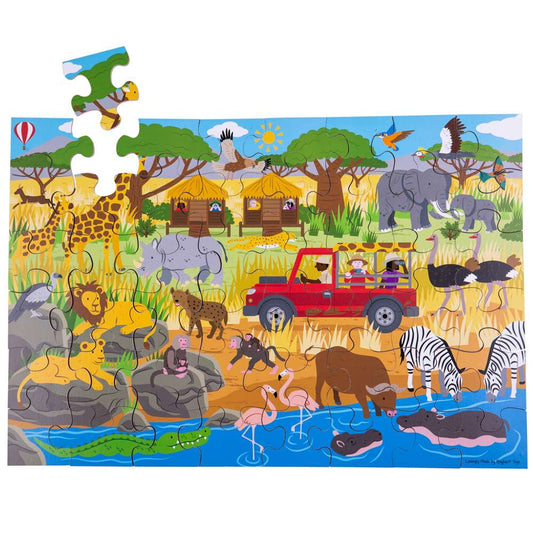 Africa Floor Puzzle