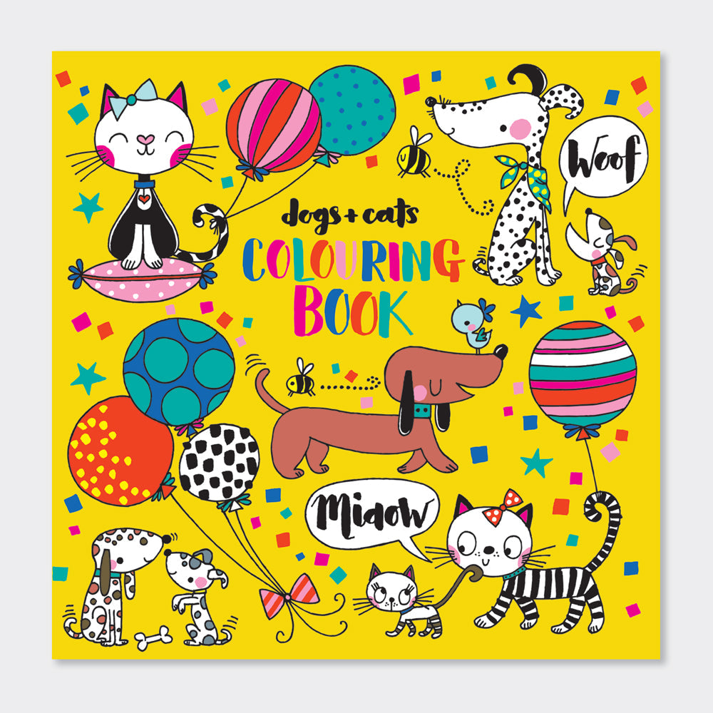 Dogs& Cats Colouring Book