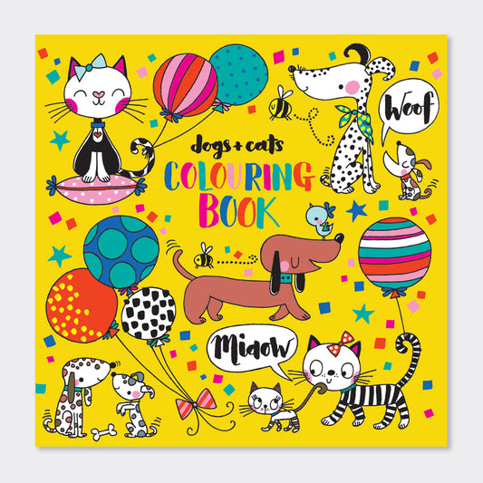 Dogs& Cats Colouring Book