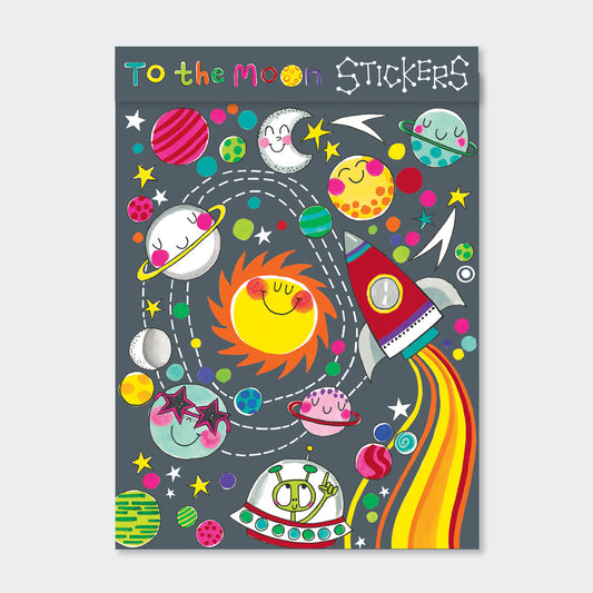 Stickers to the Moon