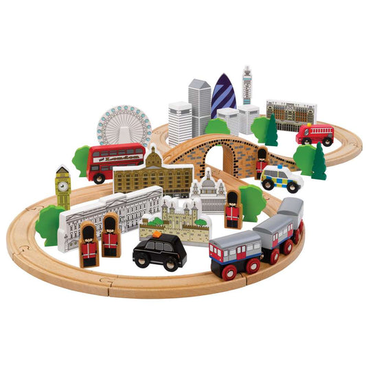 Tidlo London City Rail Set