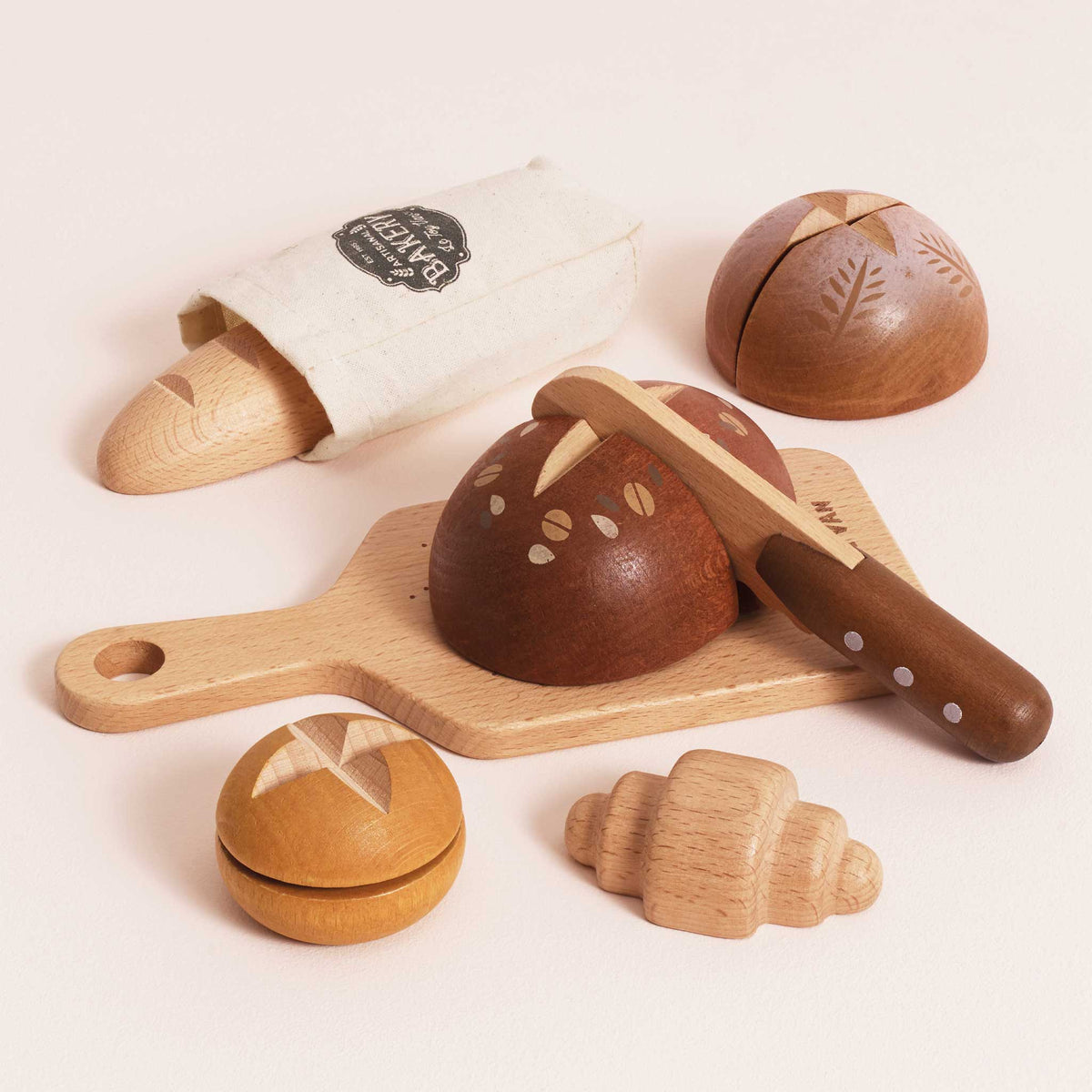 Artisan Bread and Knife Set