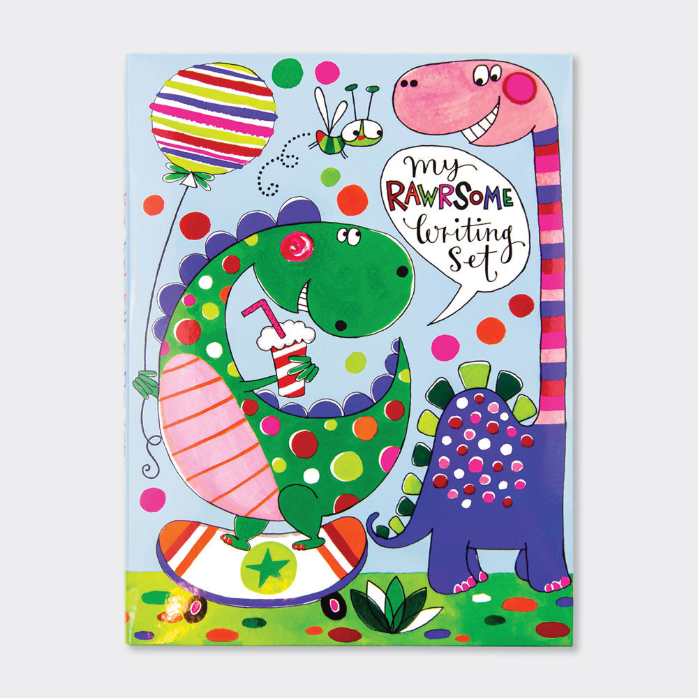 Dino Writing Set