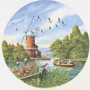 Windmill On The River | Groverly Puzzles