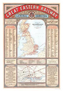 Map of Gt eastern Railway | Groverly Puzzles