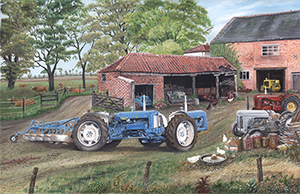Blue Doe Tractor | Groverly Puzzles