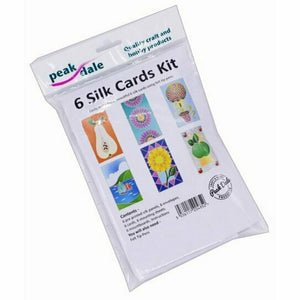 Silk Card Kit Assorted Designs 6 Pack