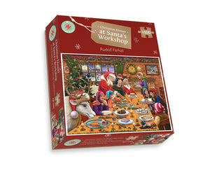 Christmas Dinner at Santa's Workshop | AJP Puzzles