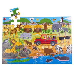 African Adventure Floor Puzzle | Big Jigs