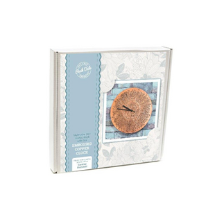 Metal Embossing Clock | Peak Dale