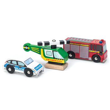 Emergency Vehicle Set | Le Toy Van