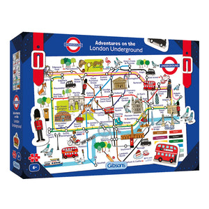 Adventures on the London Underground 250pc | Gibsons