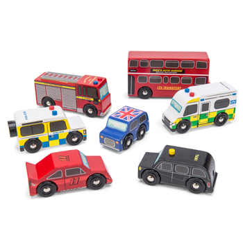 The London Car Set | Le Toy Van