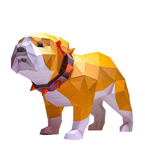 Papercraft World Bulldog | Peak Dale