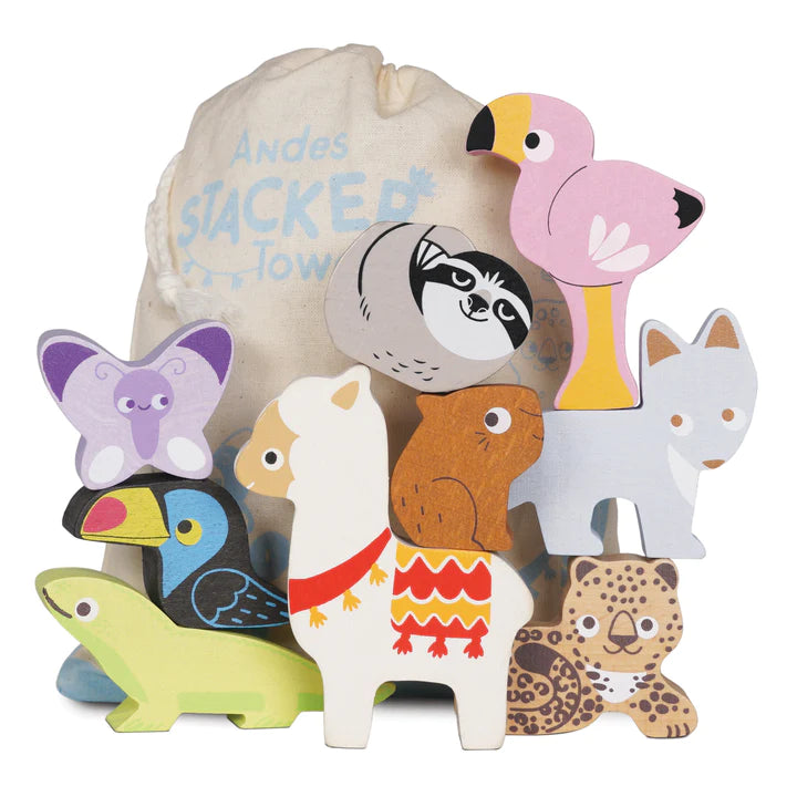 Andes Animal Stacker and Bag | Le Toy Van
