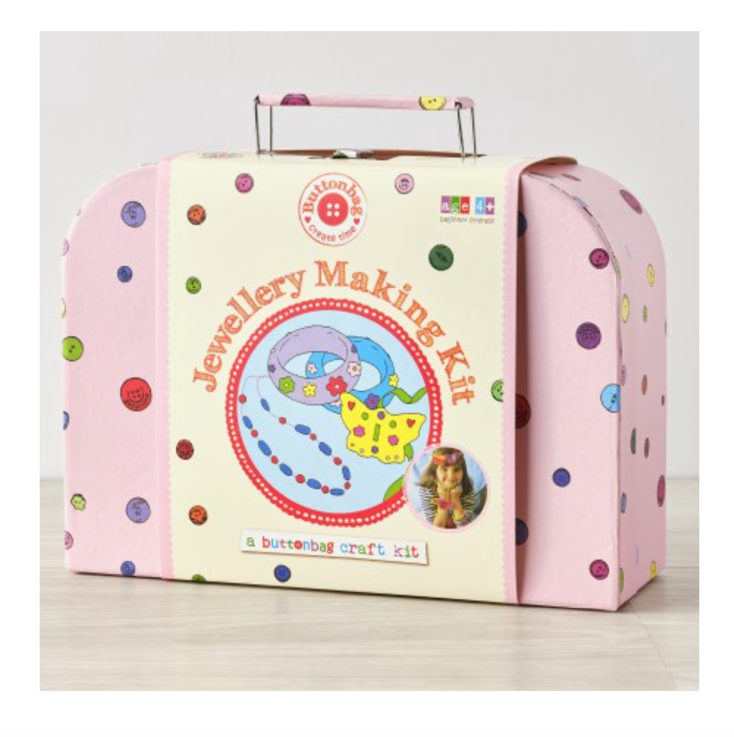 Buttonbag Jewellery Suitcase Kit | Fiesta Crafts