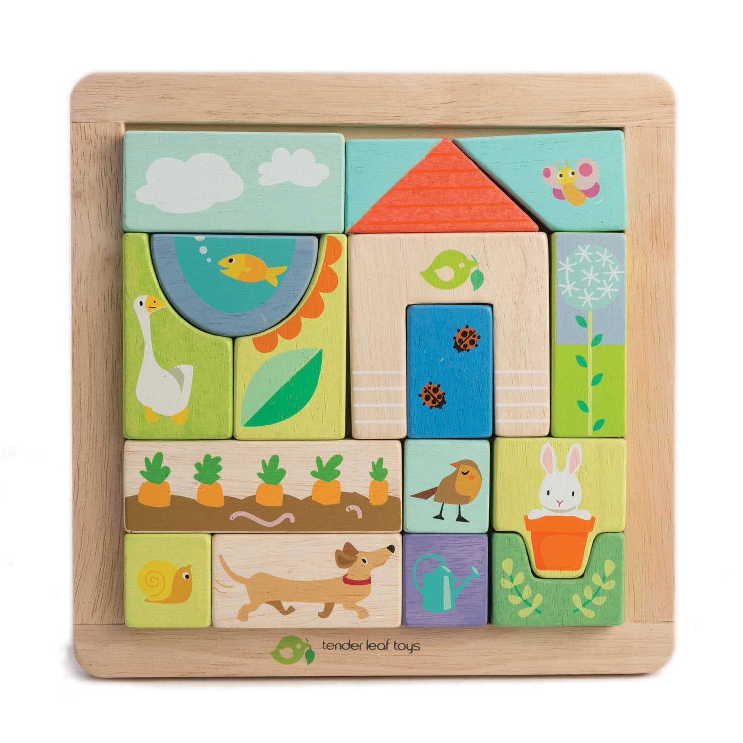 Tender Leaf Garden Patch Puzzle | Tenderleaf
