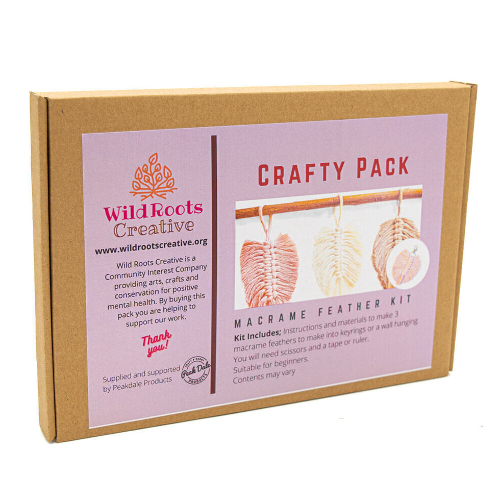 Macrame Feather Craft Kits | Peak Dale