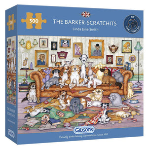 Gibsons The Barker-Scratchits 500 Piece Puzzle