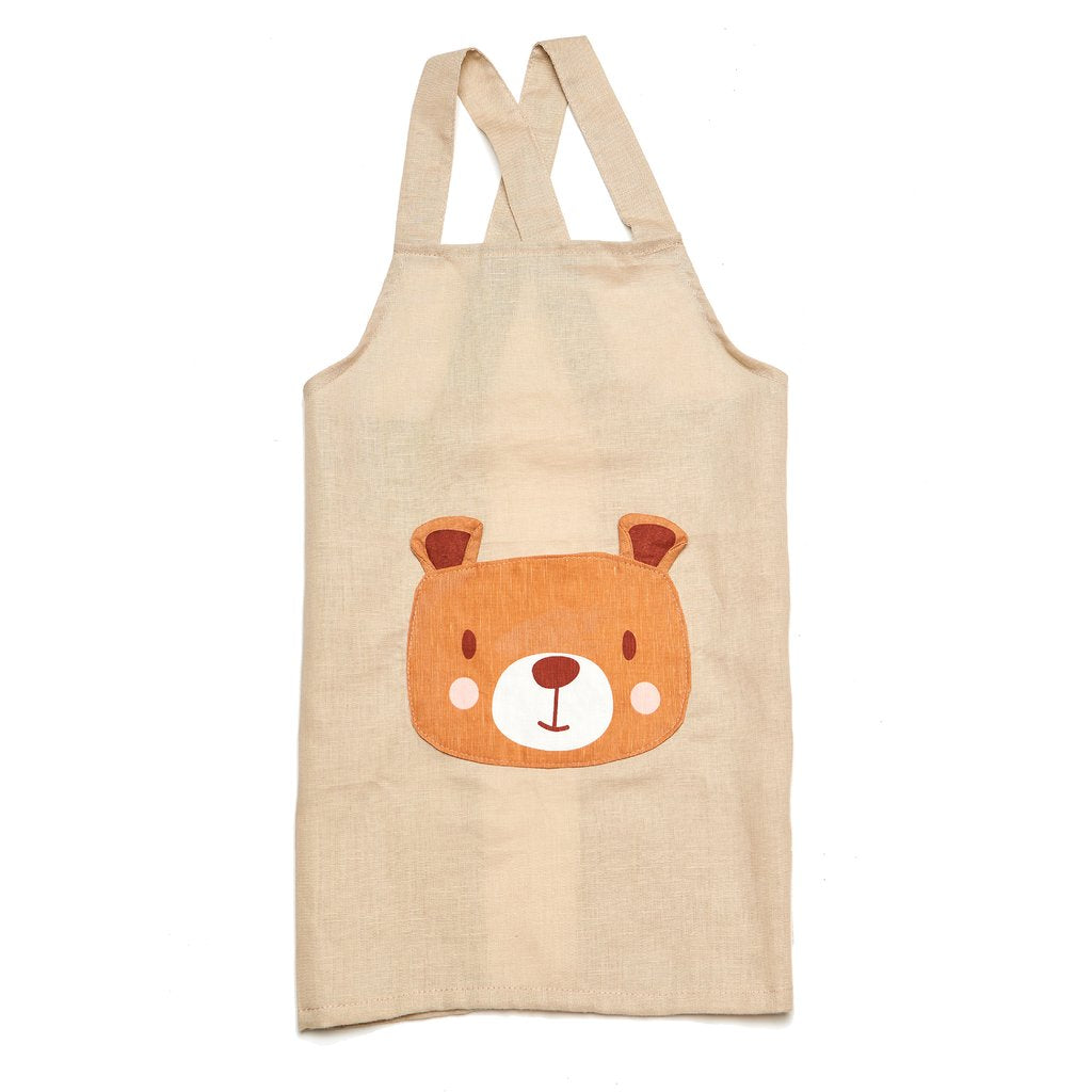Bear Linen Apron | Thread Bear