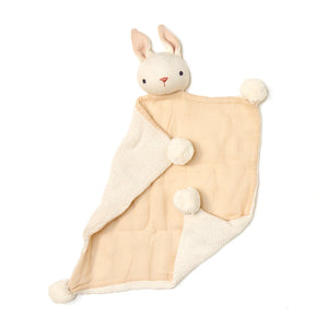 Baby Threads Cream Bunny Comforter | Thread Bear