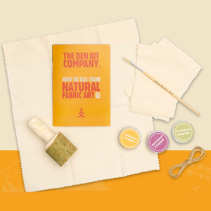Natural Fabric Art Kit | Den Kits