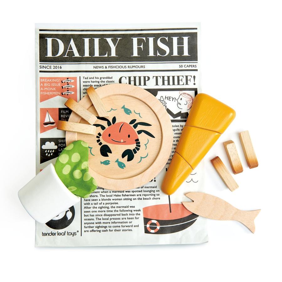 Fish And Chips Supper | Thread Bear