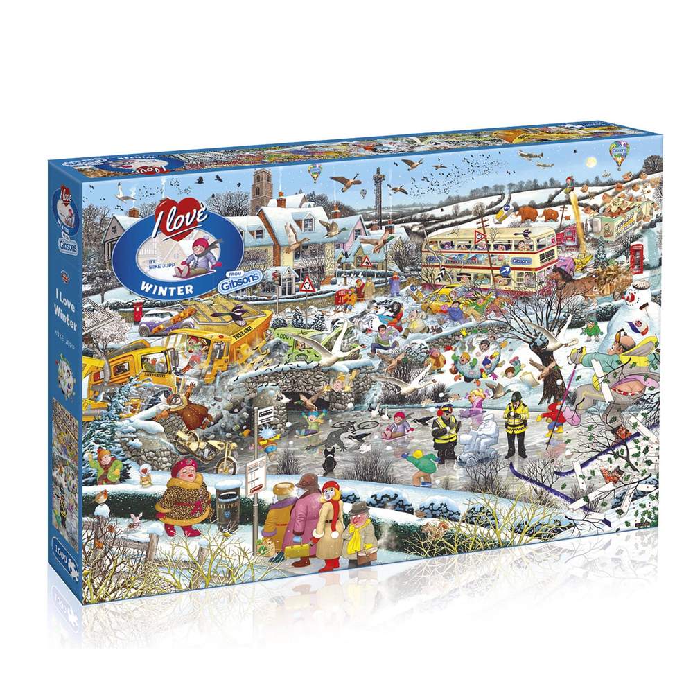 I Love Winter (1000pc) | Gibsons
