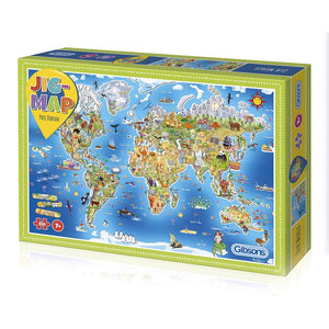 Jig Map Our World | Gibsons