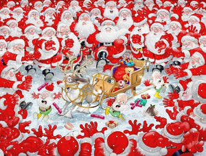 The Christmas Scramble by Mike Jupp 500 piece | AJP Puzzles