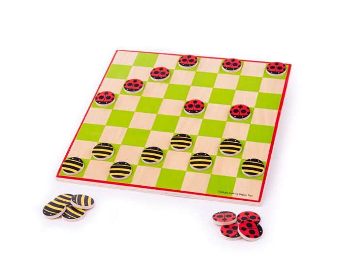 Ladybird & Bee Draughts | Big Jigs