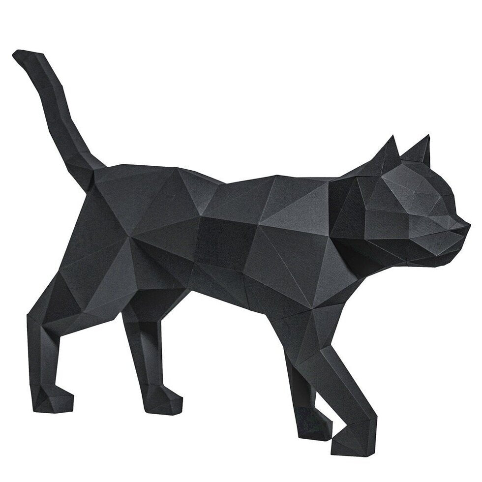 Papercraft Standing Cat | Peak Dale